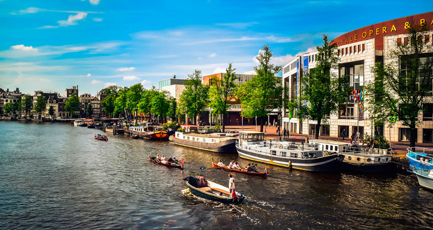 Лодки Амстердама