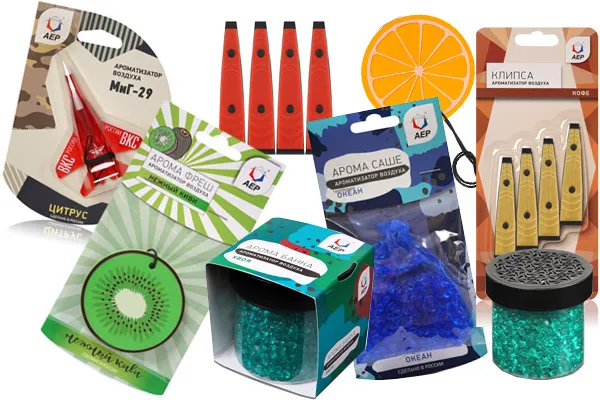 АЕР - производитель ароматизаторов для автомобилей Производитель ароматизаторов для автомобилей