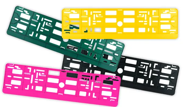 Изготовление рамок для номеров