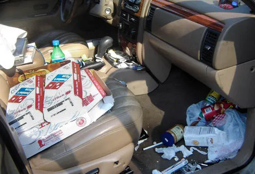 Неприятные запахи в авто