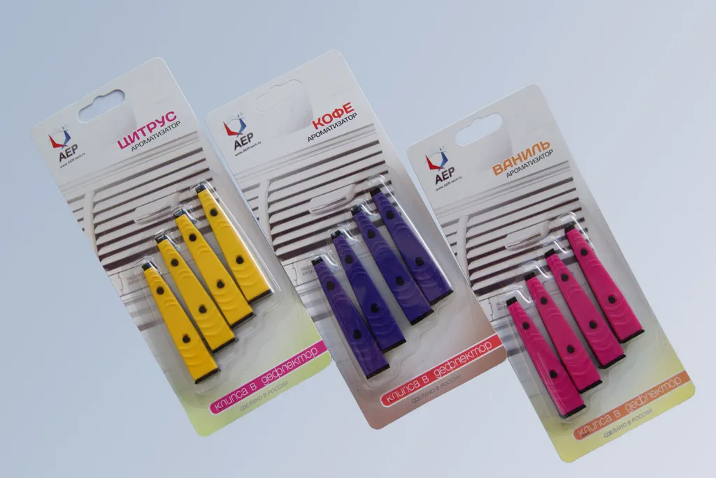 Ароматизатор автомобильный на дефлектор Ароматизатор на дефлектор в машину