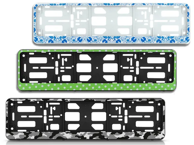 Рамки для номерных знаков | АЕР Рамки для номерных знаков