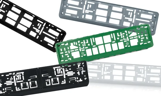 Заказать номерные рамки оптом в компании АЕР Номерные рамки