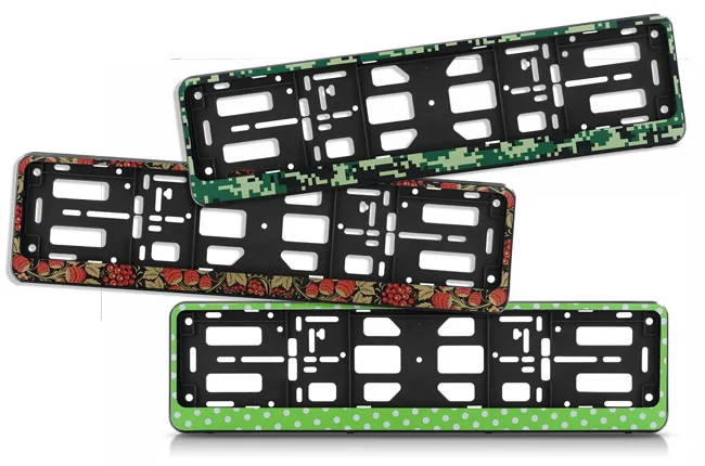 Рамки для номерных знаков 