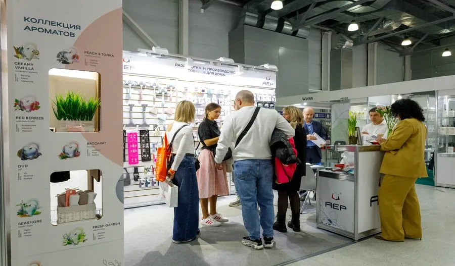 Стенд компании АЕР на выставке ChemiCos 2025 в Москве